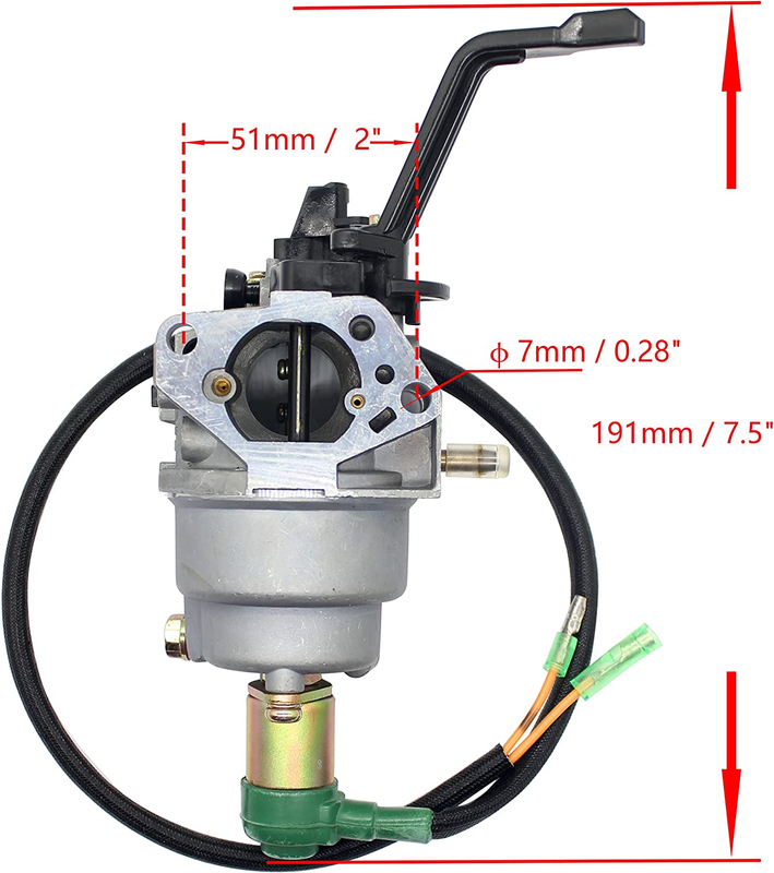 Карбюратор P27-1D для генератора чемпионов Generac GP5000 GP5500 GP6500(E)