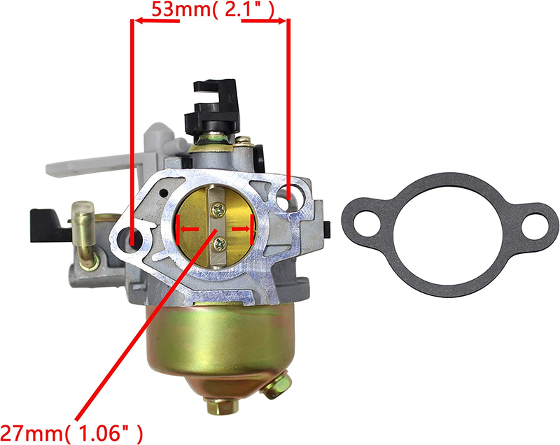 Карбюратор P27 для двигателя Honda 13 HP GX390 16100-ZF6-V01