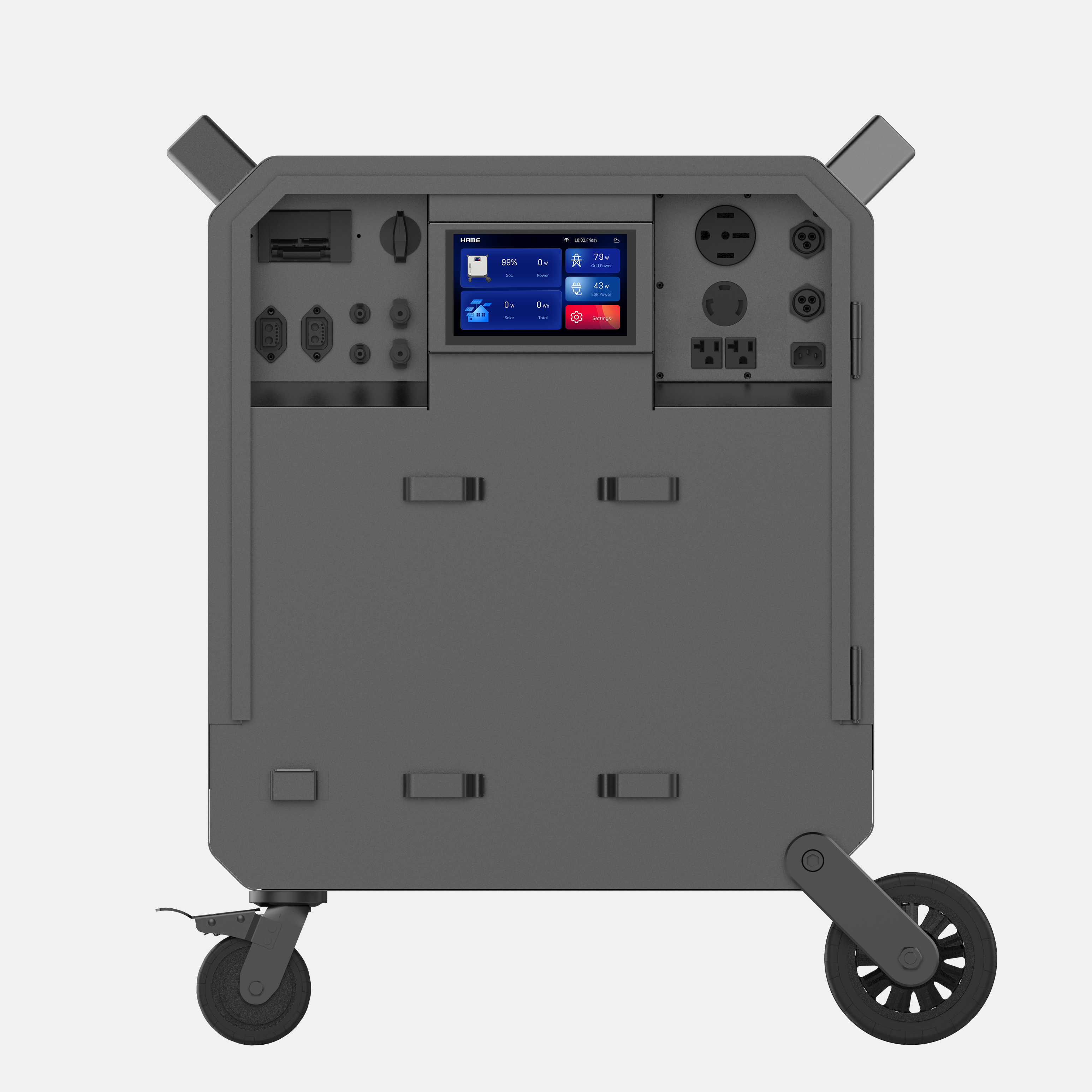 5120wh 5000W Кемпинг Солнечная зарядка Открытый домашний резервный Портативная электростанция M5000